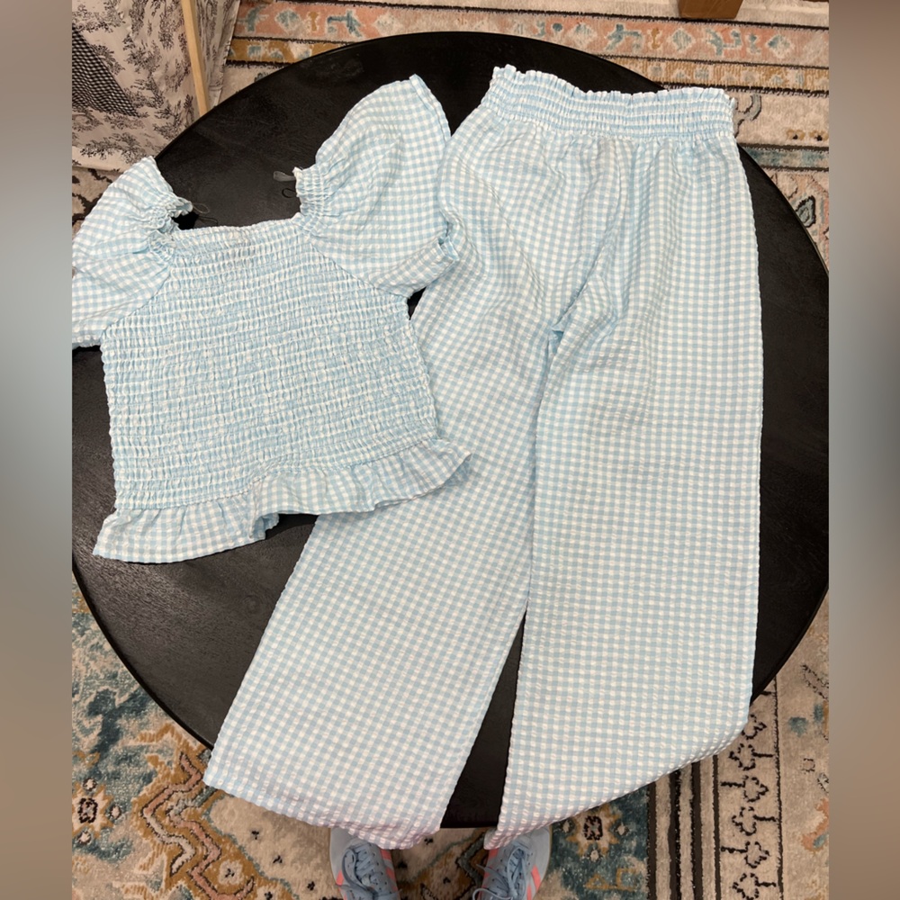 🆕💙Art Class💙Girls Matching Set Top Size XL (14) Bottoms Size LG (10/12)